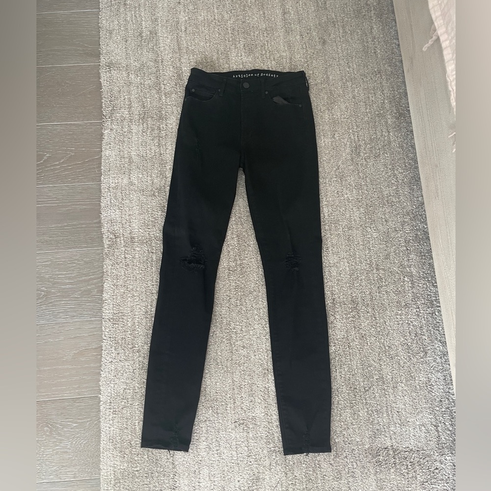 Super soft black jeans!